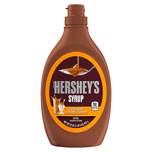 009b9f79cbe28079937a5b36e9e8ba8a_large Hershey's Syrup Indulgent Carmel Flavor 680 g - Image 1
