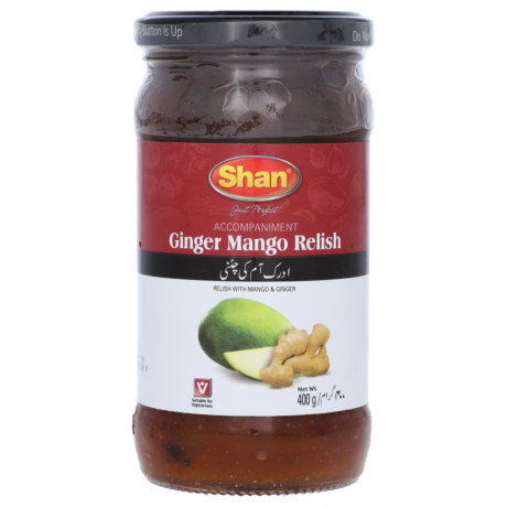 Shan Ginger Mango Relish Chutney 400 g