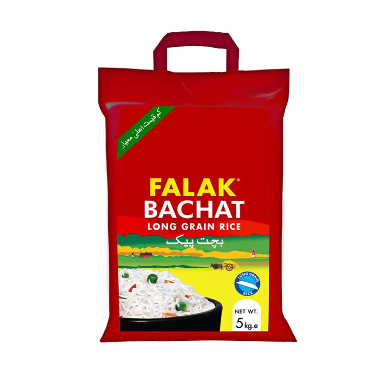 Falak Bachat Long Grain Rice 5 Kg - Image 1