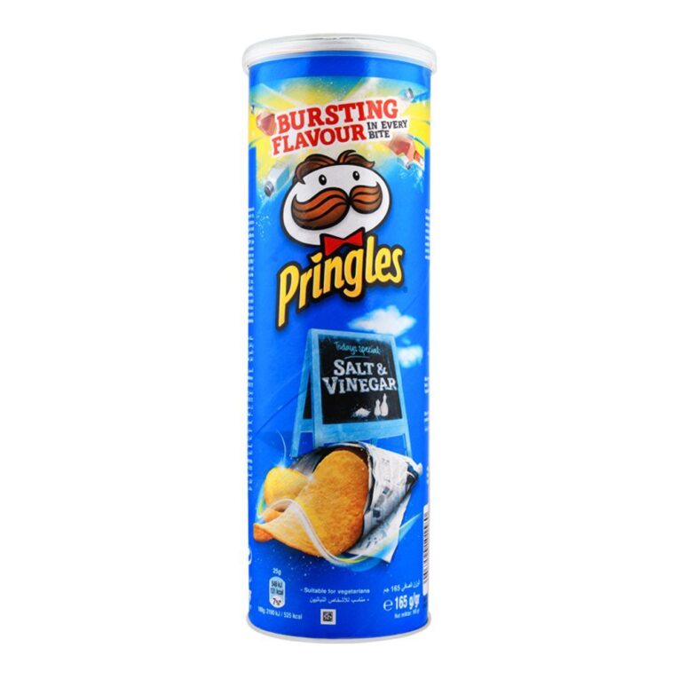 Pringles Salt & Vinegar 165 g - Image 1