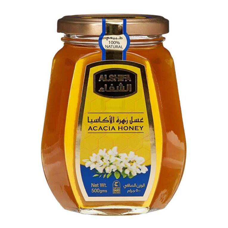 Alshifa Acacia Honey Jar 500 g - Image 1