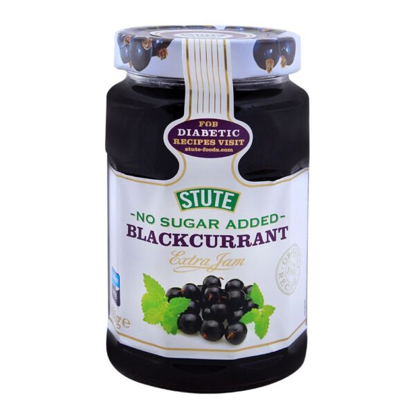 Stute Blackcurrant Sugar Free Jam  430 g