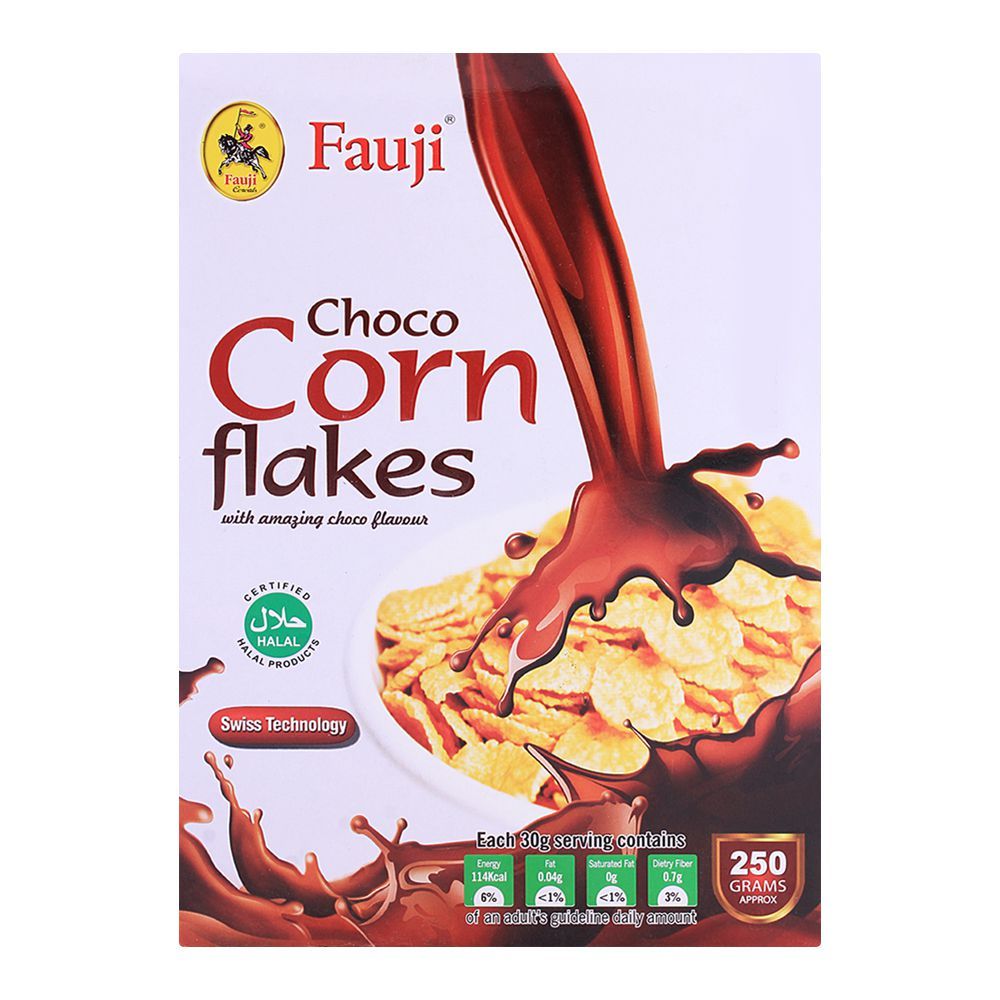 1012946-1 Fauji Choco Corn Flakes 250 g - Image 1