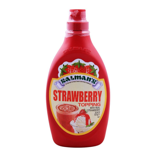 Salman's Strawberry Topping 623 g