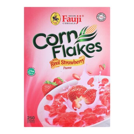 Fauji Strawberry Corn Flakes 250 g