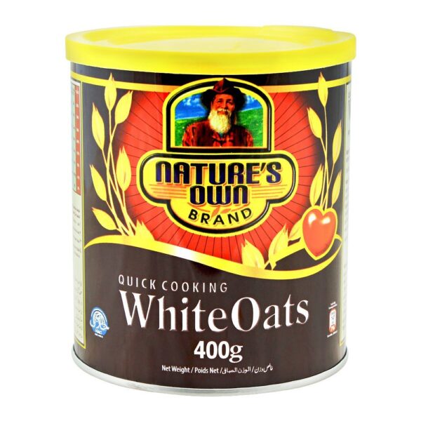 Nature's Own White Oats Tin 400 g