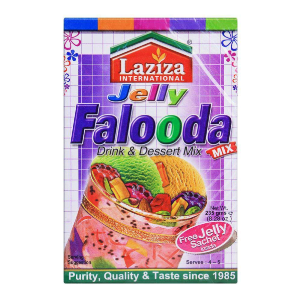 Laziza Jelly Falooda Drink & Dessert Mix 235 g