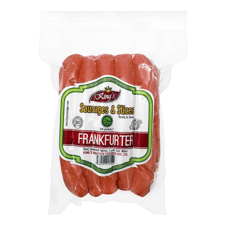 Kings Frankfurter Sausages 340 g - Image 1