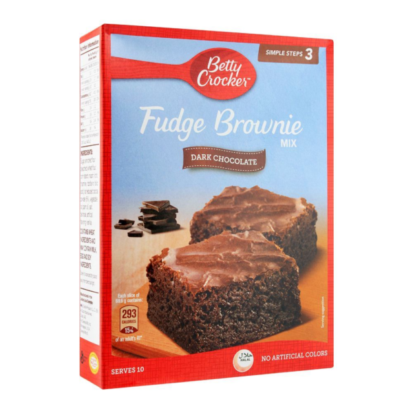 Betty Crocker Brownie Dark Chocolate Fudge Box