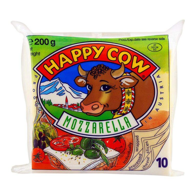 Happy Cow Mozzarella Slices 200 g - Image 1