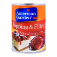 American Garden Topping & Filling Strawberry  595 g