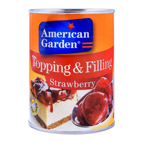 American Garden Topping & Filling Strawberry  595 g