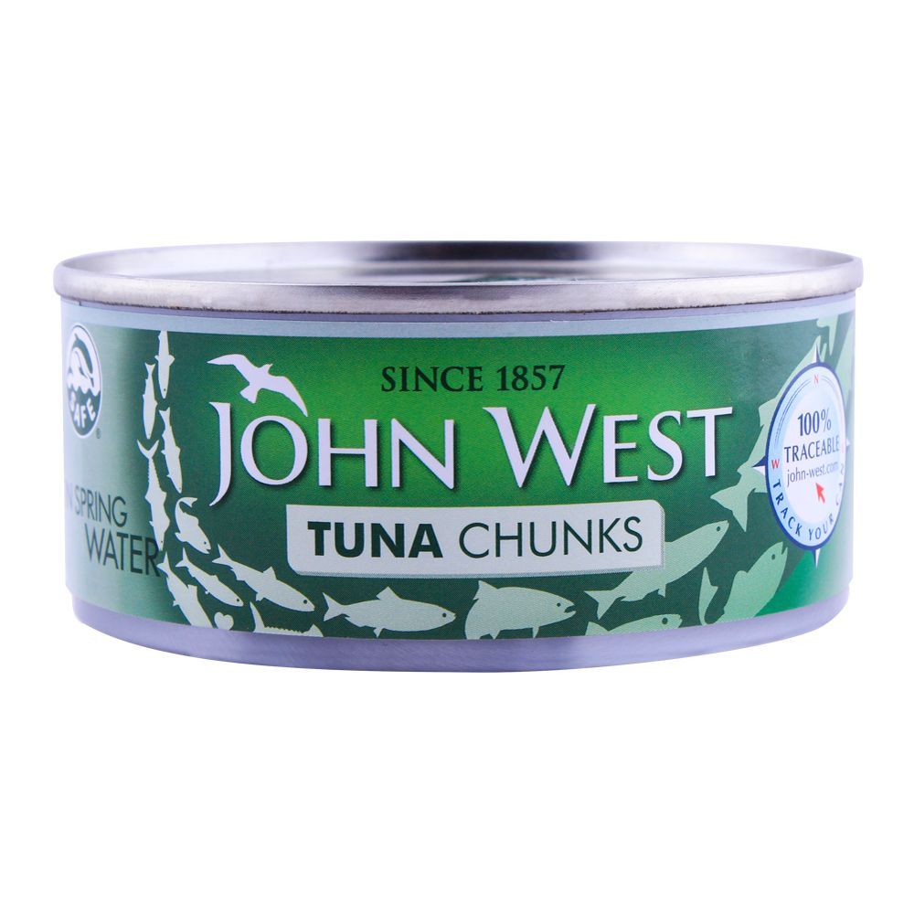 1026093-1 John West Tuna Chunks In Spring Water 145 g - Image 1