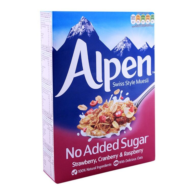 Alpen No Added Sugar Strawberry Cereal 560 g - Image 1
