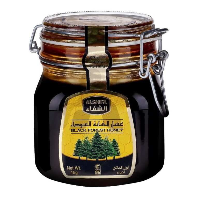 Alshifa Black Forest Honey Jar 1 kg - Image 1