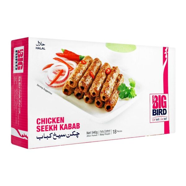 Big Bird Chicken Seekh Kabab 540 g