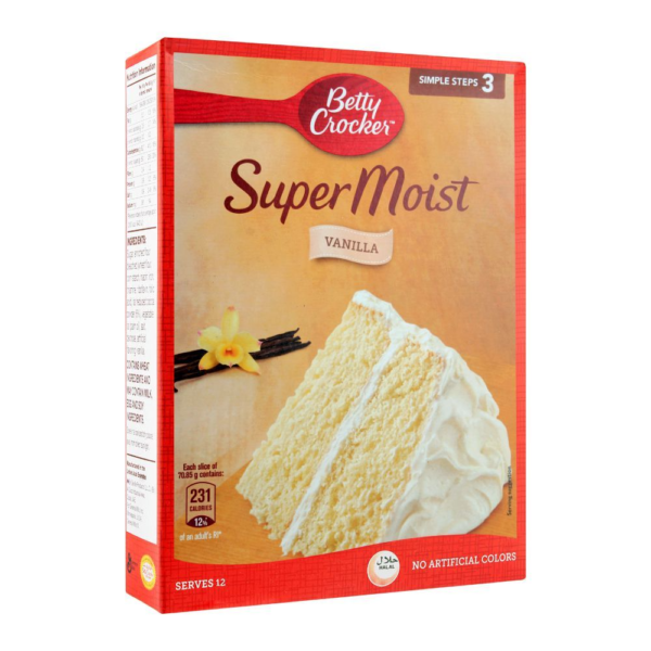 Betty Crocker Super Moist Vanilla 500 g