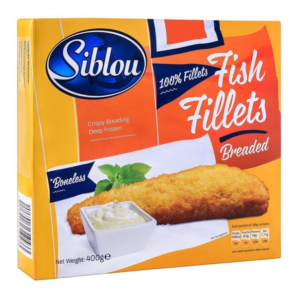 Siblou Breaded Fish Fillets 400 g