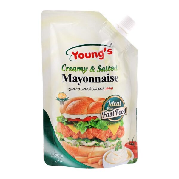 Young's Creamy & Salted Mayonnaise 200 ml