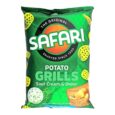 Safari Potato Grills Sour Cream & Onion Chips 60 g