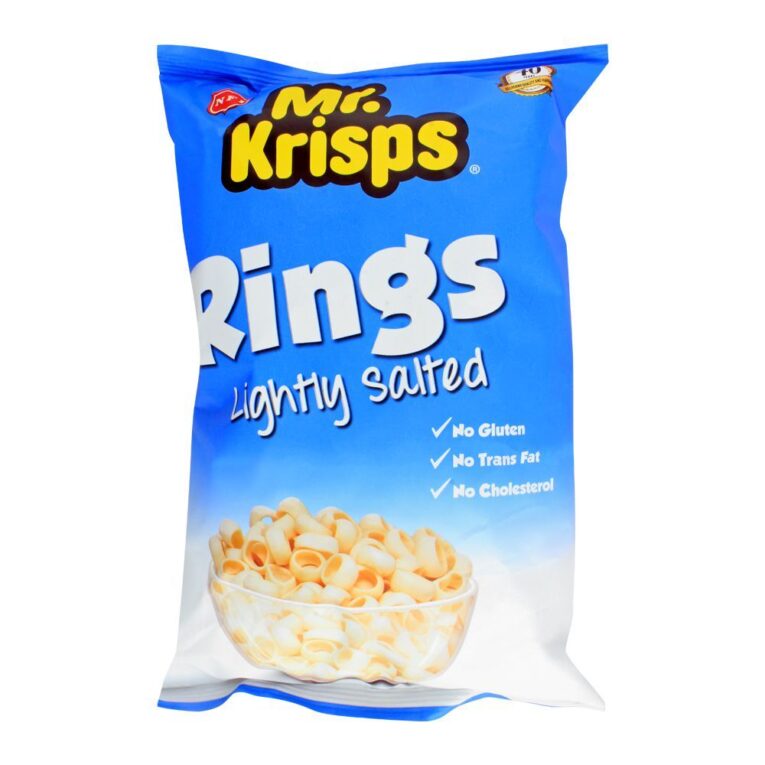 Mr. Krisps Rings Lightly Salted 80 g - Image 1