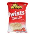 Mr. Krisps Twists, Tomato Flavour Gluten Free 80 g