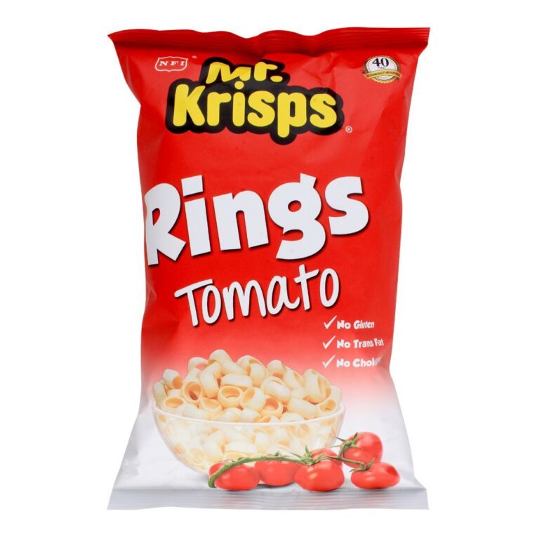 Mr. Krisps Rings Tomato 80 g - Image 1