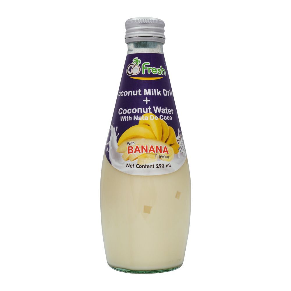 1196478-1 Cofresh Banana Coconut Milk Drink 290 ml - Image 1