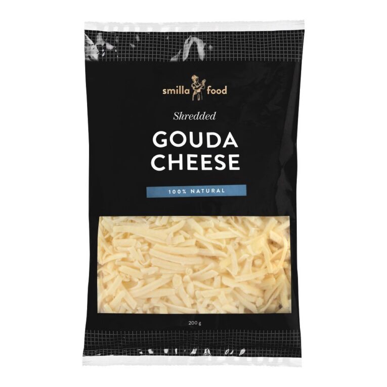 Smilla Shredded Gouda Cheese 200 g - Image 1