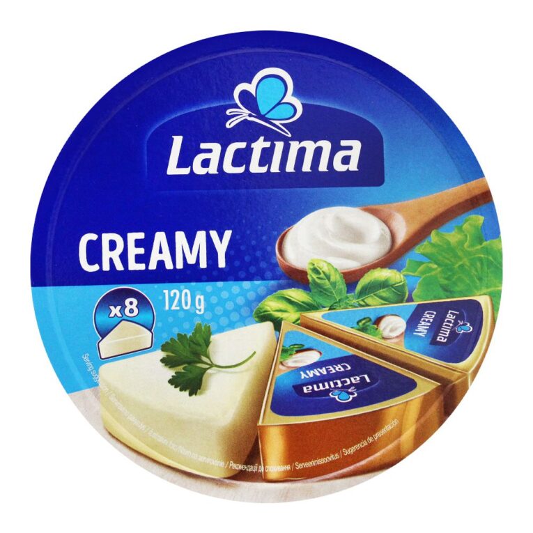 Lactima Creamy Cheese Portion 120 g - Image 1