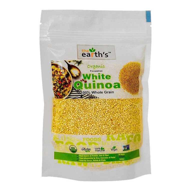 The Earth's White Quinoa Organic 250 g - Image 1