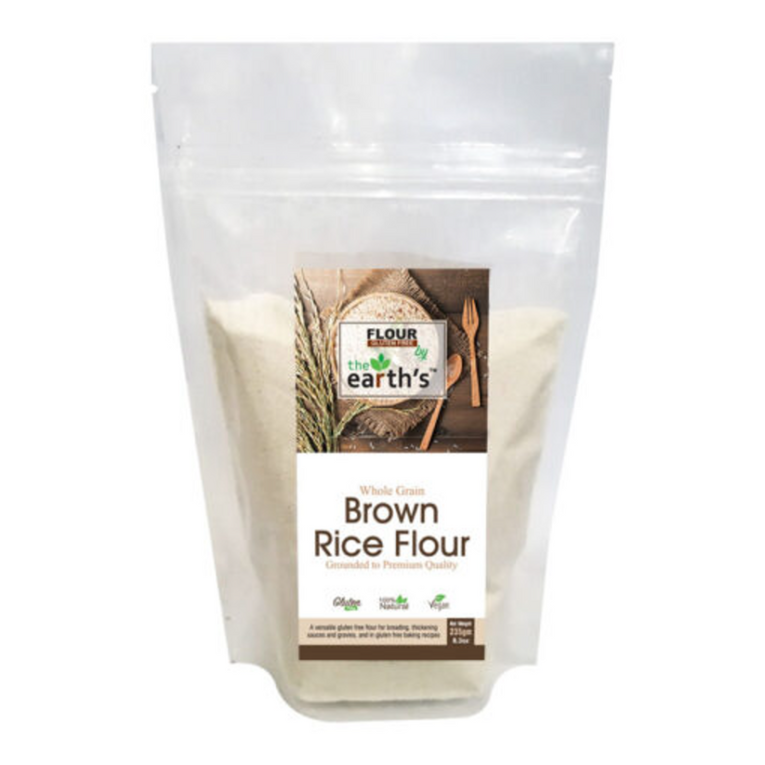 The Earth's Whole Grain Brown Rice Flour 235 g - Image 1
