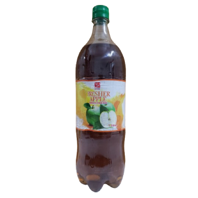 Al Hilal Fresher Apple Carbonated Fruit Drink 1.5 ltr