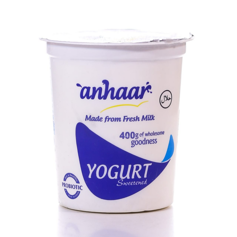 Anhaar Sweetened Yogurt 400 gm - Image 1