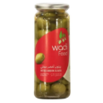 Wadi Pitted Green Olives 340 g