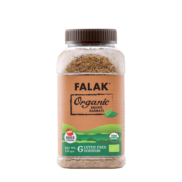 Falak Brown (Organic) Rice 1.5 Kg