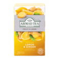Ahmad Tea Lemon & Ginger Revitalise Foil Tea Bags 20 Tea Bags