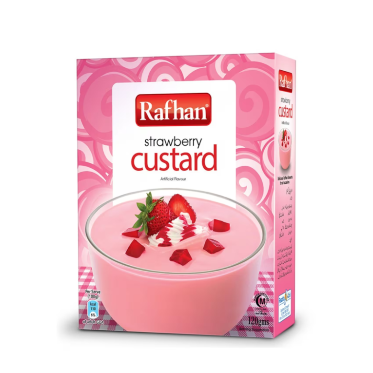 Rafhan Strawberry Custard Powder 275 g - Image 1