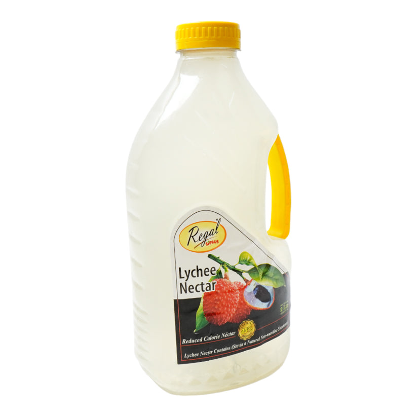 5027738012513_2_b662b72a-ddc9-40e1-8ef3-163037e9928b Regal Siprus Finest Lychee Nectar 40 Lychees Food Drink 2 Ltr - Image 1