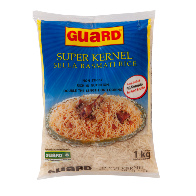 Guard Super Kernel Sella Rice 1 kg - Image 1