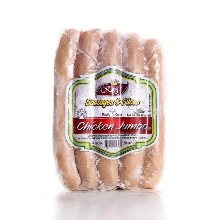 King's Jumbo Frank Sausages 5 sticks - Image 1