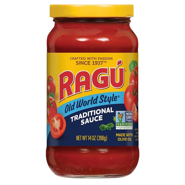 Ragu Traditional Sauce With Olive Oil  396 g