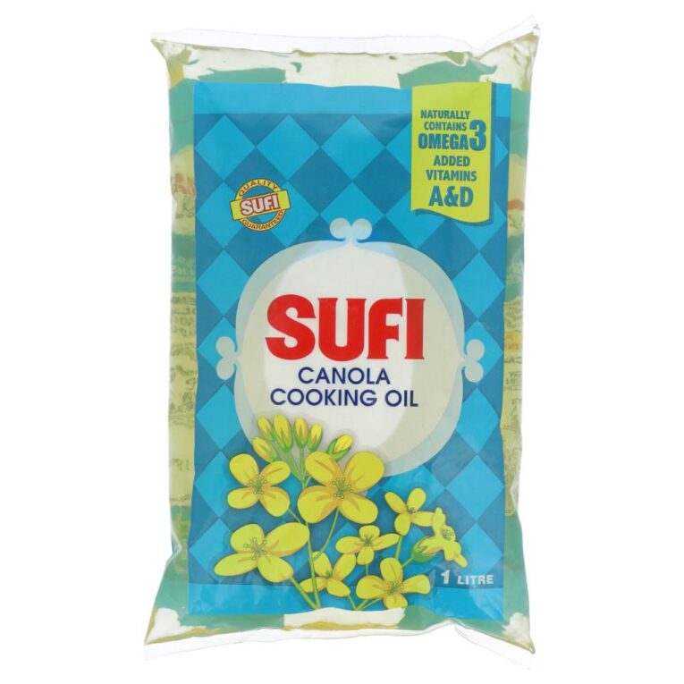 SUFI CANOLA COOKING OIL POUCH 1 LTR - Image 1
