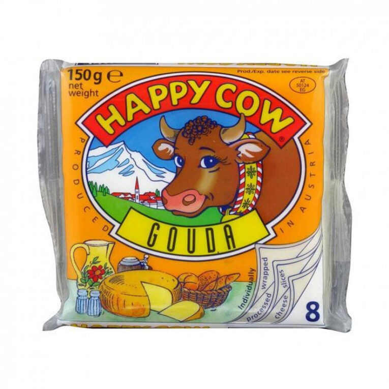 Happy Cow Gouda Slices 150 g - Image 1