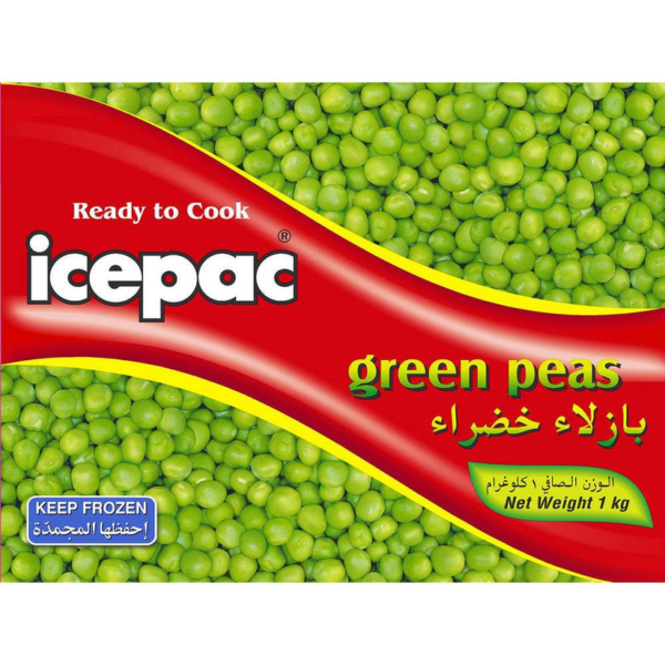 Icepac Green Peas 400g