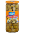 American Garden Olives Green Whole 450 g