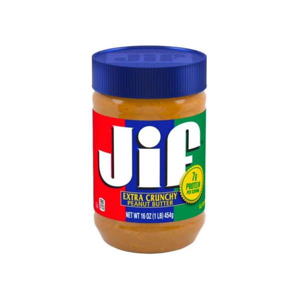 Jif Peanut Butter Crunchy 454 g