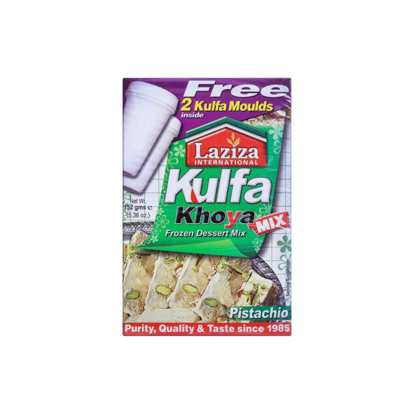 Laziza International Kulfa Khoya Frozen Dessert Mix Pistachi 152 g