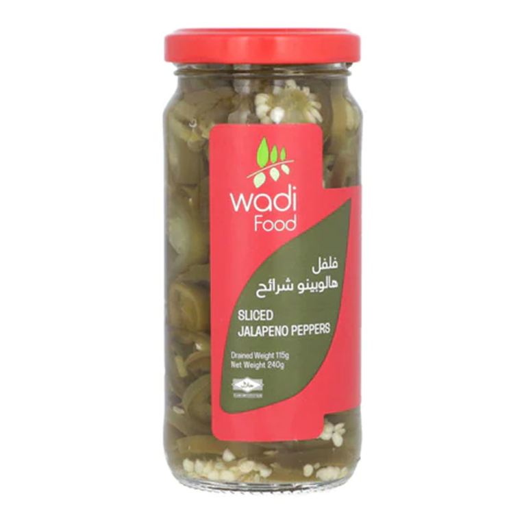 Wadi Olive Green Slice Bottle 240 g - Image 1