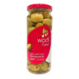 Wadi Pitted Green Olives 240 g